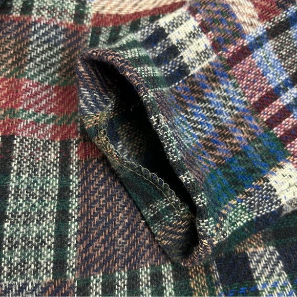 WILLOW RIDGE 90s Vintage Patchwork Plaid Blazer Academia Preppy Grannycore - Picture 13 of 16